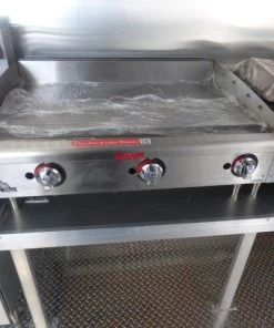 8.5' x 40' Gray Gooseneck Event Catering Concession Food Trailer -Cheap Concession Trailers Shop p1150669 small