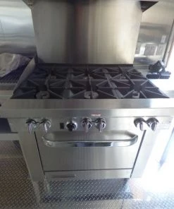 8.5' x 40' Grey Gooseneck Concession Food Trailer With Appliances -Cheap Concession Trailers Shop p1150671 small 1