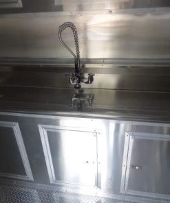 8.5' x 40' Grey Gooseneck Concession Food Trailer With Appliances -Cheap Concession Trailers Shop p1150677 small 1