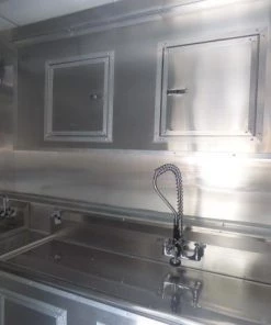 8.5' x 40' Gray Gooseneck Event Catering Concession Food Trailer -Cheap Concession Trailers Shop p1150678 small