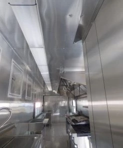 8.5' x 40' Grey Gooseneck Concession Food Trailer With Appliances -Cheap Concession Trailers Shop p1150680 small 1