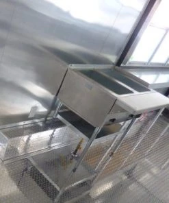 8.5' x 40' Gray Gooseneck Event Catering Concession Food Trailer -Cheap Concession Trailers Shop p1150681 small