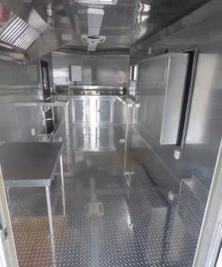 8.5' x 28' Concession Food Trailer Red Catering Event Trailer -Cheap Concession Trailers Shop p1150706