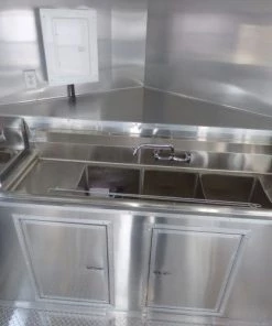 8.5' x 28' Concession Food Trailer Red Catering Event Trailer -Cheap Concession Trailers Shop p1150712