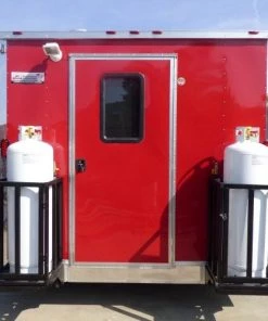 8.5' x 16' Concession Trailer Red Food With Appliances -Cheap Concession Trailers Shop p1150841 1