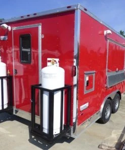 8.5' x 16' Concession Trailer Red Catering Event -Cheap Concession Trailers Shop p1150842