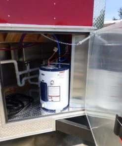 8.5' x 16' Concession Trailer Red Food With Appliances -Cheap Concession Trailers Shop p1150846 1