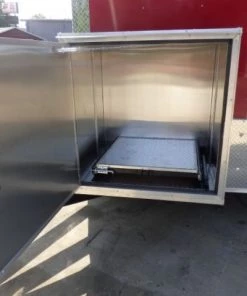 8.5' x 16' Concession Trailer Red Food With Appliances -Cheap Concession Trailers Shop p1150848 1