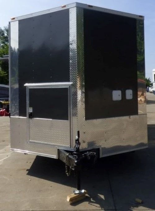 8.5' x 20' Concession Food Trailer Charcoal Grey With Appliances 10 8.5' x 20' Concession Food Trailer Charcoal Grey With Appliances - Image 10