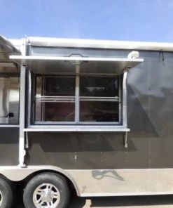 8.5' x 20' Concession Food Trailer Charcoal Grey With Appliances 40 8.5' x 20' Concession Food Trailer Charcoal Grey With Appliances -Cheap Concession Trailers Shop p1150882 1
