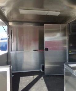 8.5' x 20' Concession Food Trailer Charcoal Grey Catering Event -Cheap Concession Trailers Shop p1150886