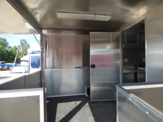 8.5' x 20' Concession Food Trailer Charcoal Grey With Appliances 14 8.5' x 20' Concession Food Trailer Charcoal Grey With Appliances - Image 14
