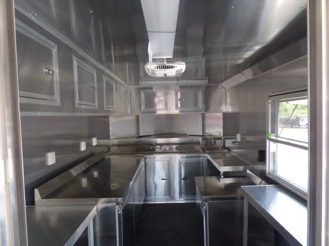 8.5' x 20' Concession Food Trailer Charcoal Grey With Appliances 7 8.5' x 20' Concession Food Trailer Charcoal Grey With Appliances - Image 7