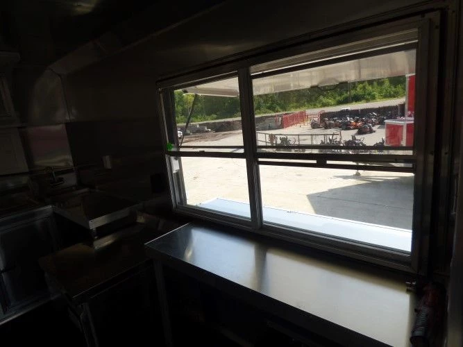 8.5' x 20' Concession Food Trailer Charcoal Grey With Appliances 18 8.5' x 20' Concession Food Trailer Charcoal Grey With Appliances - Image 18