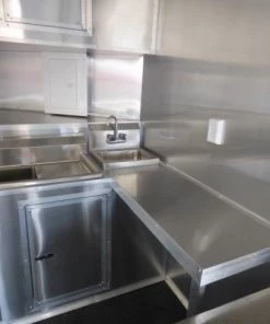 8.5' x 20' Concession Food Trailer Charcoal Grey With Appliances 44 8.5' x 20' Concession Food Trailer Charcoal Grey With Appliances -Cheap Concession Trailers Shop p1150892 1