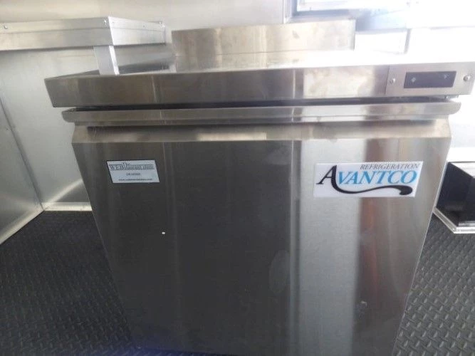 8.5' x 20' Concession Food Trailer Charcoal Grey With Appliances 17 8.5' x 20' Concession Food Trailer Charcoal Grey With Appliances - Image 17