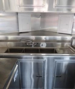 8.5' x 20' Concession Food Trailer Charcoal Grey With Appliances 56 8.5' x 20' Concession Food Trailer Charcoal Grey With Appliances -Cheap Concession Trailers Shop p1150895 1