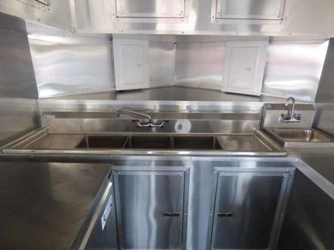 8.5' x 20' Concession Food Trailer Charcoal Grey With Appliances 21 8.5' x 20' Concession Food Trailer Charcoal Grey With Appliances - Image 21