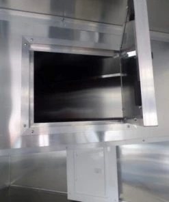 8.5' x 20' Concession Food Trailer Charcoal Grey Catering Event -Cheap Concession Trailers Shop p1150897