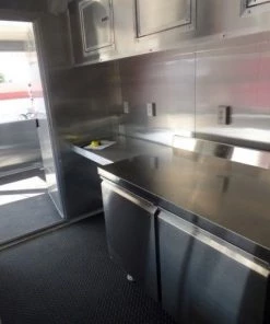 8.5' x 20' Concession Food Trailer Charcoal Grey Catering Event -Cheap Concession Trailers Shop p1150899