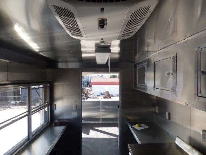 8.5' x 20' Concession Food Trailer Charcoal Grey With Appliances 35 8.5' x 20' Concession Food Trailer Charcoal Grey With Appliances - Image 35
