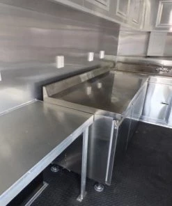8.5' x 20' Concession Food Trailer Charcoal Grey With Appliances 67 8.5' x 20' Concession Food Trailer Charcoal Grey With Appliances -Cheap Concession Trailers Shop p1150906 1