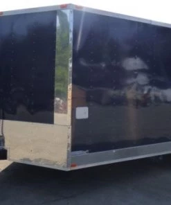 8.5' x 16' Concession Food Trailer Indigo Blue Catering Event -Cheap Concession Trailers Shop p1150912