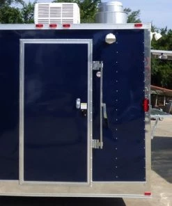 8.5' x 16' Concession Food Trailer Indigo Blue Catering Event -Cheap Concession Trailers Shop p1150915