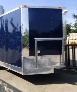 8.5' x 16' Concession Food Trailer Indigo Blue Catering Event -Cheap Concession Trailers Shop p1150919