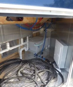 8.5' x 16' Concession Food Trailer Indigo Blue Catering Event -Cheap Concession Trailers Shop p1150920