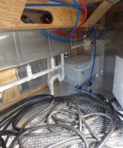 8.5' x 16' Concession Food Trailer Indigo Blue Catering Event -Cheap Concession Trailers Shop p1150921