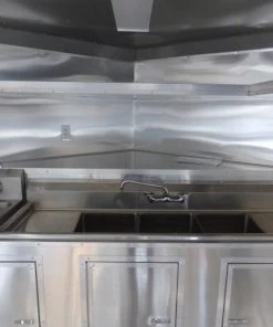 8.5' x 16' Concession Food Trailer Indigo Blue Catering Event -Cheap Concession Trailers Shop p1150928