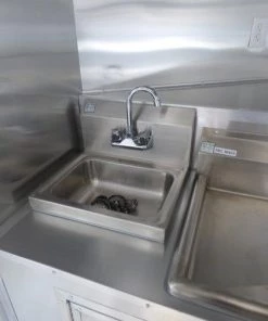 8.5' x 16' Concession Food Trailer Indigo Blue Catering Event -Cheap Concession Trailers Shop p1150929