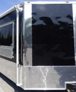 8.5' x 24' Concession Food Trailer Orange and Black With Appliances 48 8.5' x 24' Concession Food Trailer Orange and Black With Appliances -Cheap Concession Trailers Shop p1150940