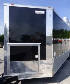 8.5' x 24' Concession Food Trailer Orange and Black With Appliances 75 8.5' x 24' Concession Food Trailer Orange and Black With Appliances -Cheap Concession Trailers Shop p1150942