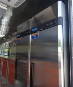 8.5' x 24' Concession Food Trailer Orange and Black With Appliances 47 8.5' x 24' Concession Food Trailer Orange and Black With Appliances -Cheap Concession Trailers Shop p1150954