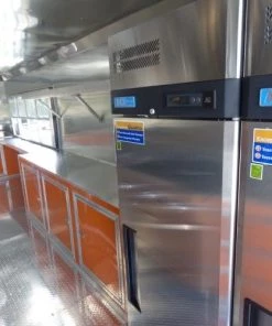 8.5' x 24' Concession Food Trailer Orange and Black With Appliances 62 8.5' x 24' Concession Food Trailer Orange and Black With Appliances -Cheap Concession Trailers Shop p1150957