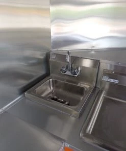 8.5' x 24' Concession Food Trailer Orange and Black With Appliances 59 8.5' x 24' Concession Food Trailer Orange and Black With Appliances -Cheap Concession Trailers Shop p1150964