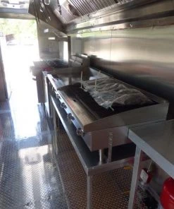 8.5' x 24' Concession Food Trailer Orange and Black With Appliances 56 8.5' x 24' Concession Food Trailer Orange and Black With Appliances -Cheap Concession Trailers Shop p1150966