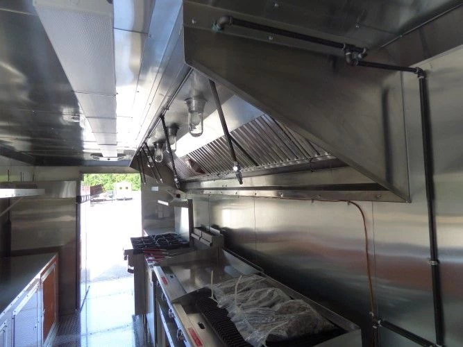 8.5' x 24' Concession Food Trailer Orange and Black With Appliances 15 8.5' x 24' Concession Food Trailer Orange and Black With Appliances - Image 15