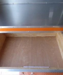 8.5' x 24' Concession Food Trailer Orange and Black With Appliances 77 8.5' x 24' Concession Food Trailer Orange and Black With Appliances -Cheap Concession Trailers Shop p1150977