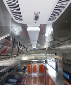 8.5' x 24' Concession Food Trailer Orange and Black With Appliances 61 8.5' x 24' Concession Food Trailer Orange and Black With Appliances -Cheap Concession Trailers Shop p1150978