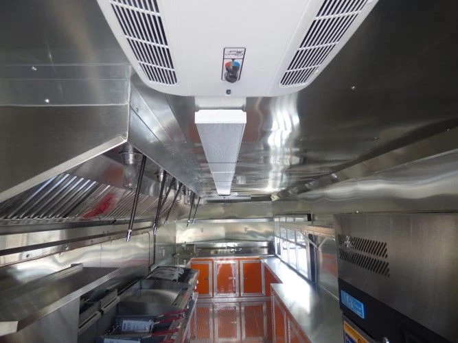 8.5' x 24' Concession Food Trailer Orange and Black With Appliances 18 8.5' x 24' Concession Food Trailer Orange and Black With Appliances - Image 18