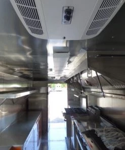 8.5' x 24' Concession Food Trailer Orange and Black With Appliances 66 8.5' x 24' Concession Food Trailer Orange and Black With Appliances -Cheap Concession Trailers Shop p1150979