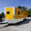 Concession Trailer 8.5' x 20' Yellow Event Catering Food Vending