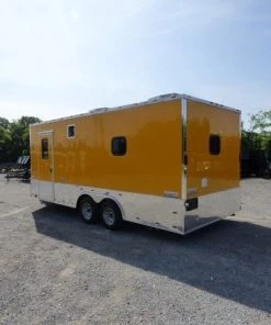 Concession Trailer 8.5' x 20' Yellow Event Catering Food Vending 30 Concession Trailer 8.5' x 20' Yellow Event Catering Food Vending -Cheap Concession Trailers Shop p1150987 small
