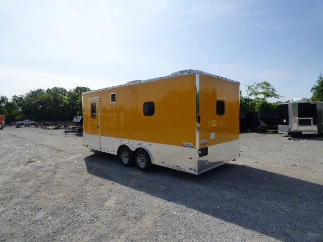 Concession Trailer 8.5' x 20' Yellow Event Catering Food Vending 12 Concession Trailer 8.5' x 20' Yellow Event Catering Food Vending - Image 12