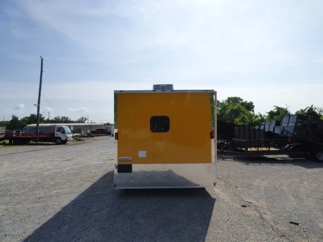 Concession Trailer 8.5' x 20' Yellow Event Catering Food Vending 13 Concession Trailer 8.5' x 20' Yellow Event Catering Food Vending - Image 13