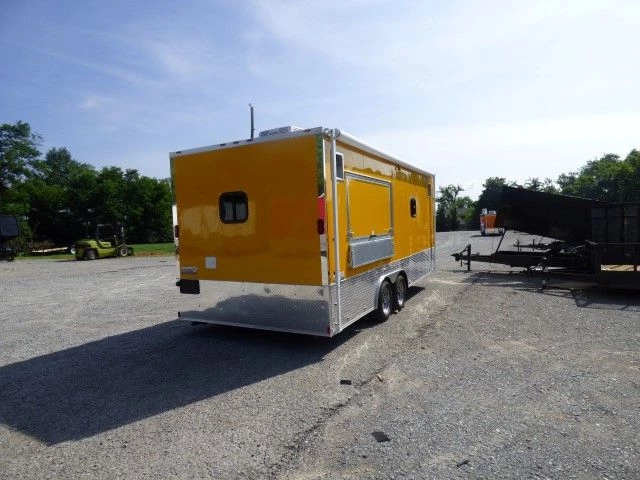 Concession Trailer 8.5' x 20' Yellow Event Catering Food Vending 17 Concession Trailer 8.5' x 20' Yellow Event Catering Food Vending - Image 17