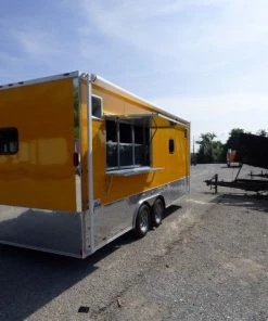 Concession Trailer 8.5' x 20' Yellow Event Catering Food Vending 29 Concession Trailer 8.5' x 20' Yellow Event Catering Food Vending -Cheap Concession Trailers Shop p1150991 small